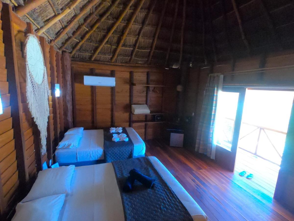 Palmeras De Mahahual Cabanas Экстерьер фото
