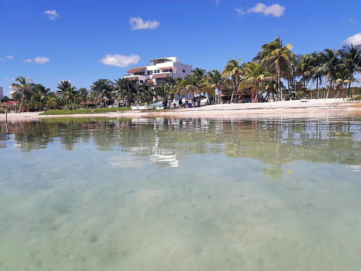 Palmeras De Mahahual Cabanas Экстерьер фото